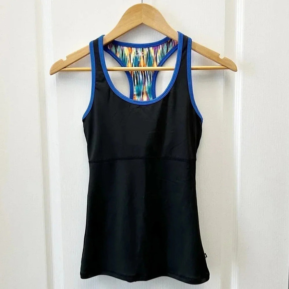 La Vie En Rose 3PC Active Leggings Shorts Tank Top Gym Workout Set Black XS/S - Picture 3 of 16